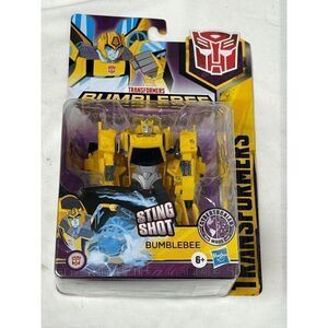 Transformers: Sting Shot Bumblebee Cybertronian Mode Cyberverse Adventures New